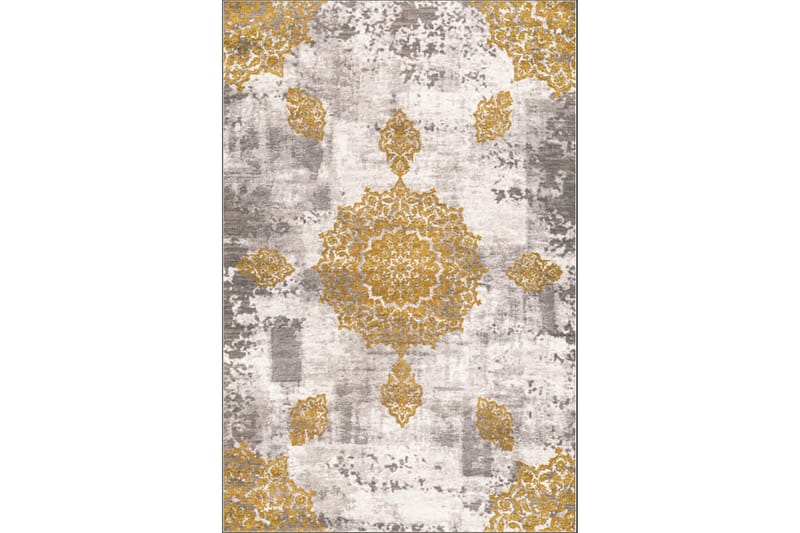 Matta Homefesto 80x200 cm - Multifärgad/Sammet - Orientalisk matta - Persisk matta