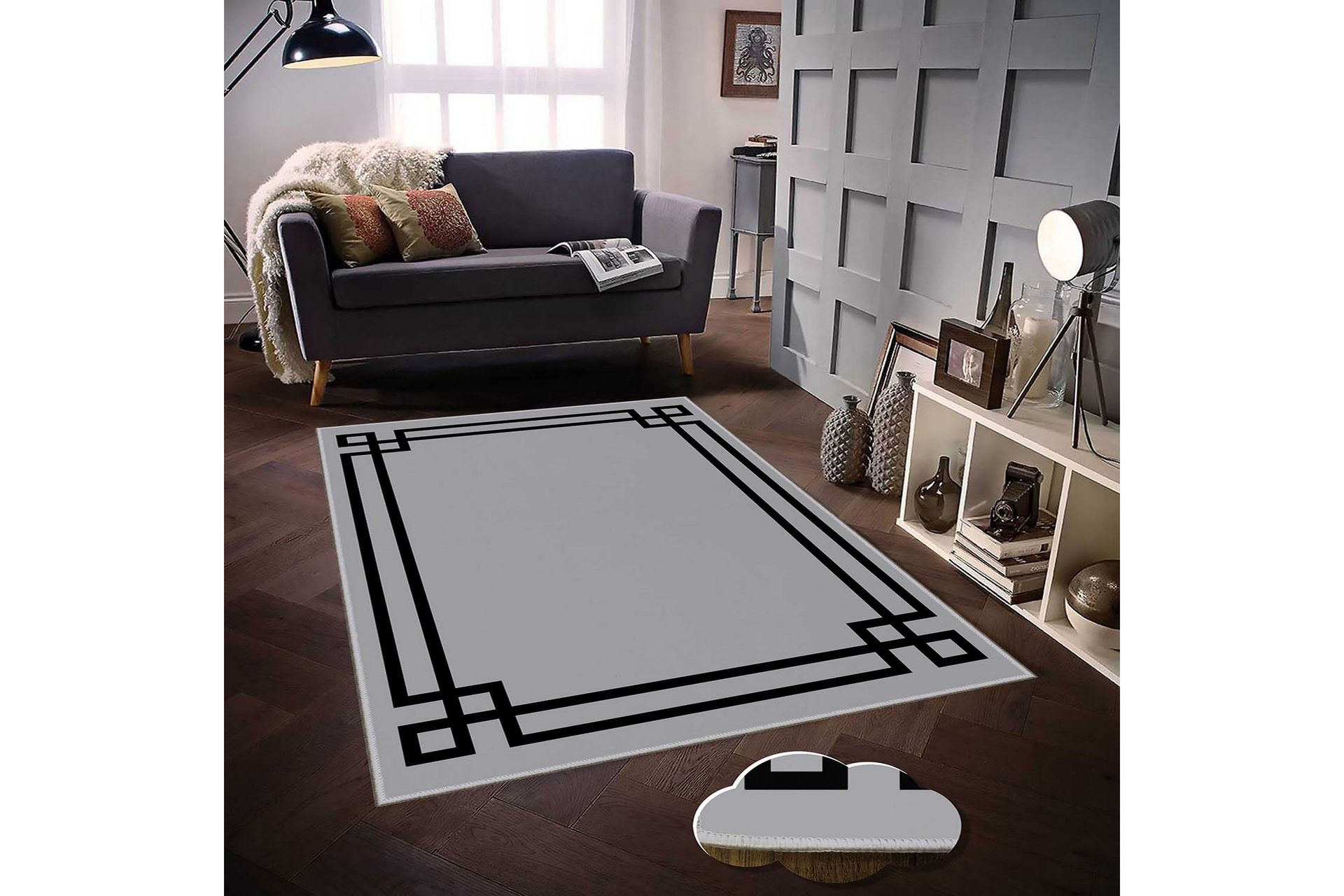 matta homefesto 80x200 cm - multifärgad