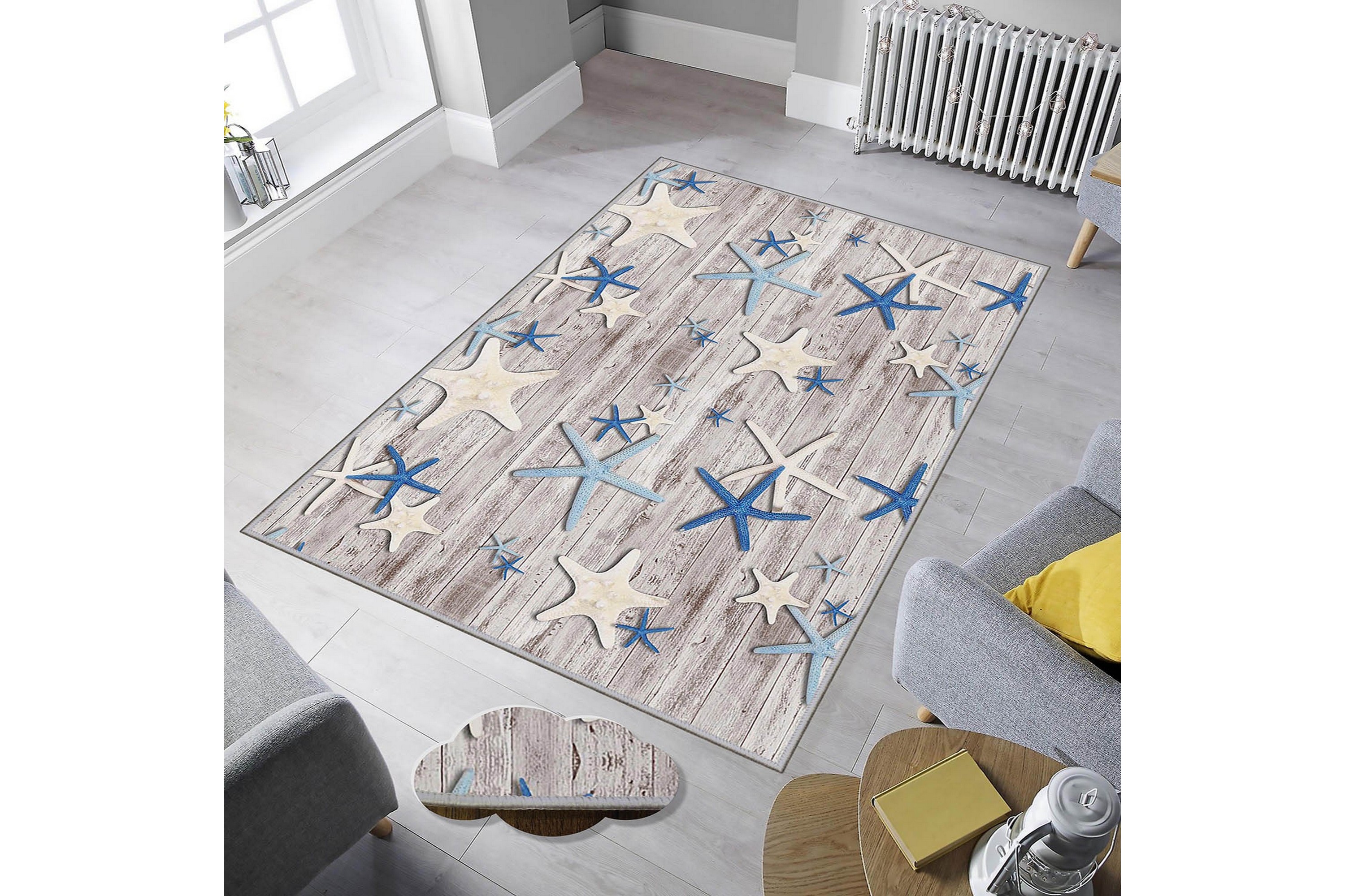 matta homefesto 80x200 cm - multifärgad