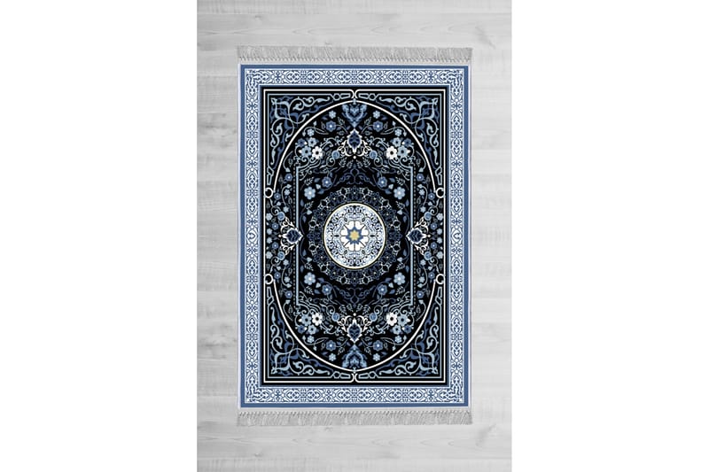 Matta Homefesto 80x300 cm - Multifärgad/Sammet - Persisk matta - Orientalisk matta