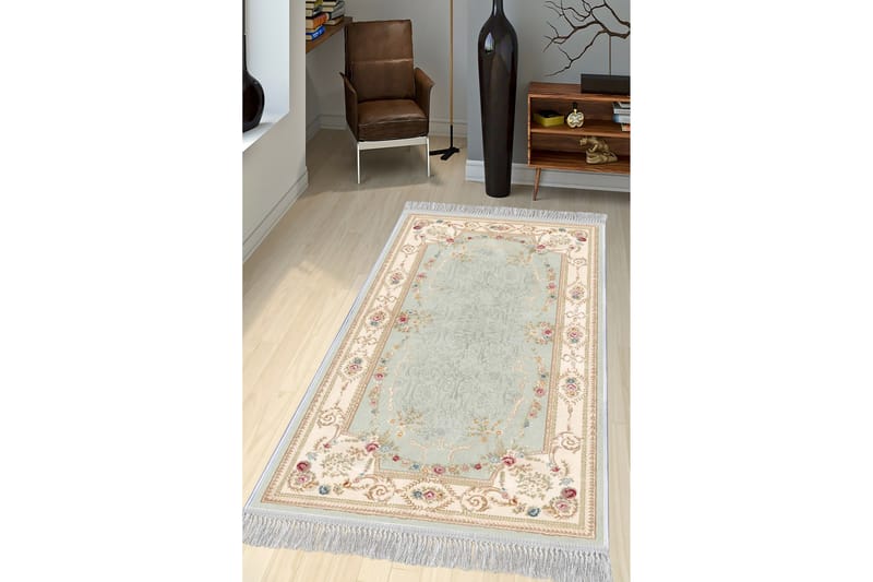 Matta Homefesto 80x300 cm - Multifärgad/Sammet - Persisk matta - Orientalisk matta