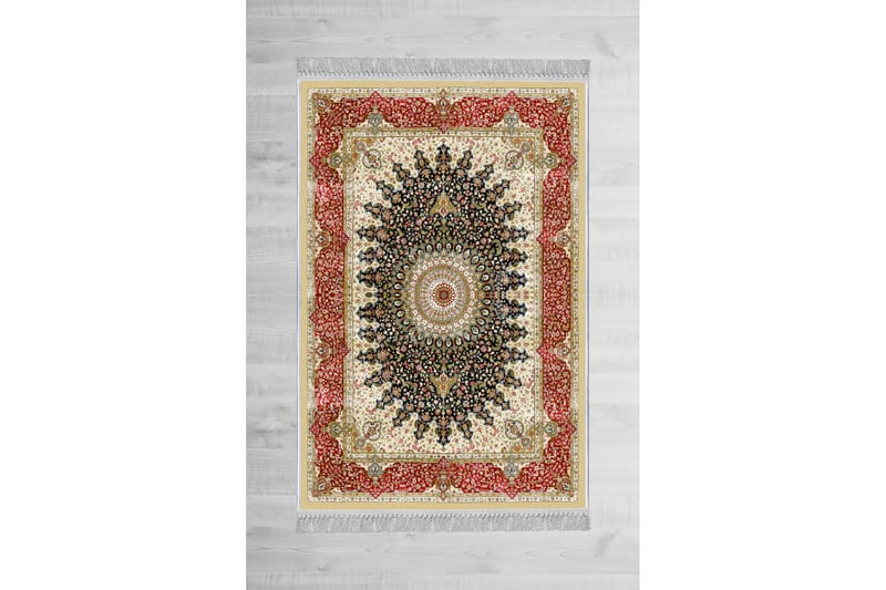 Matta Homefesto 80x300 cm - Multifärgad/Sammet - Persisk matta - Orientalisk matta
