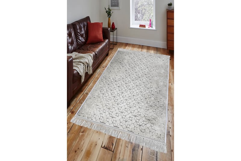 Matta Homefesto 80x300 cm - Multifärgad/Sammet - Persisk matta - Orientalisk matta