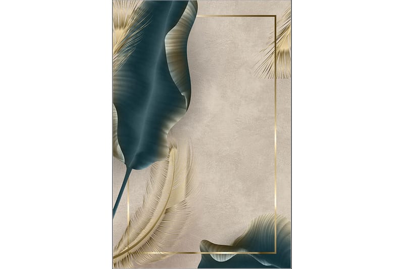 Matta Homefesto 80x300 cm - Multifärgad/Sammet - Orientalisk matta - Persisk matta