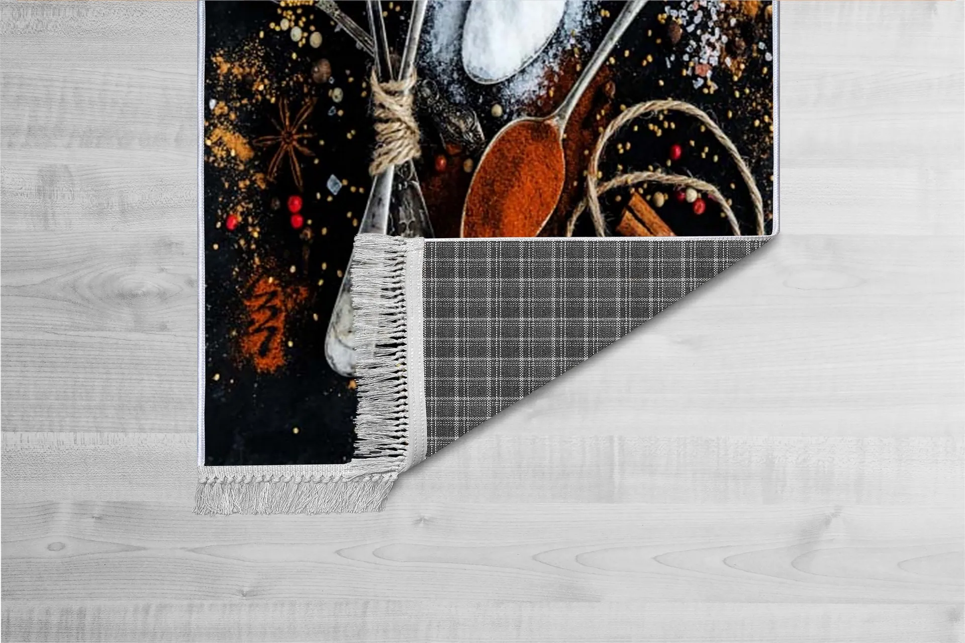 matta homefesto 80x300 cm - multifärgad/sammet