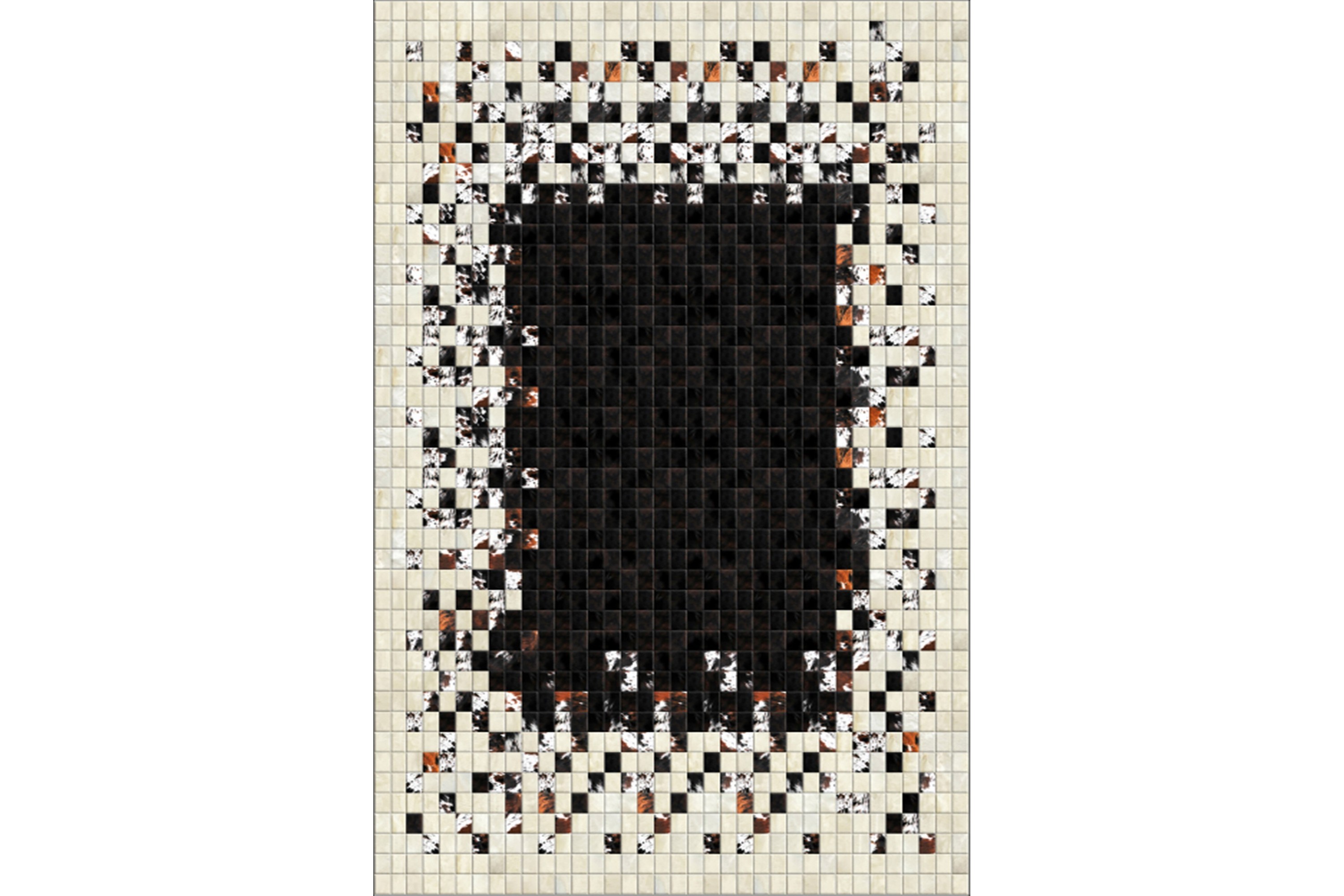 matta homefesto 80x300 cm - multifärgad/sammet