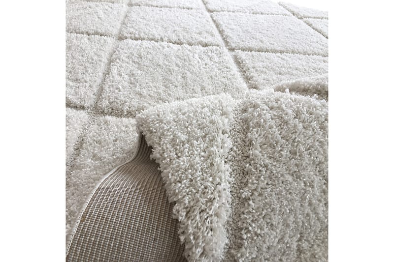 Matta Ruby 80x150 cm - Vit/Shagpile - Textil & mattor - Matta - Orientalisk matta - Persisk matta