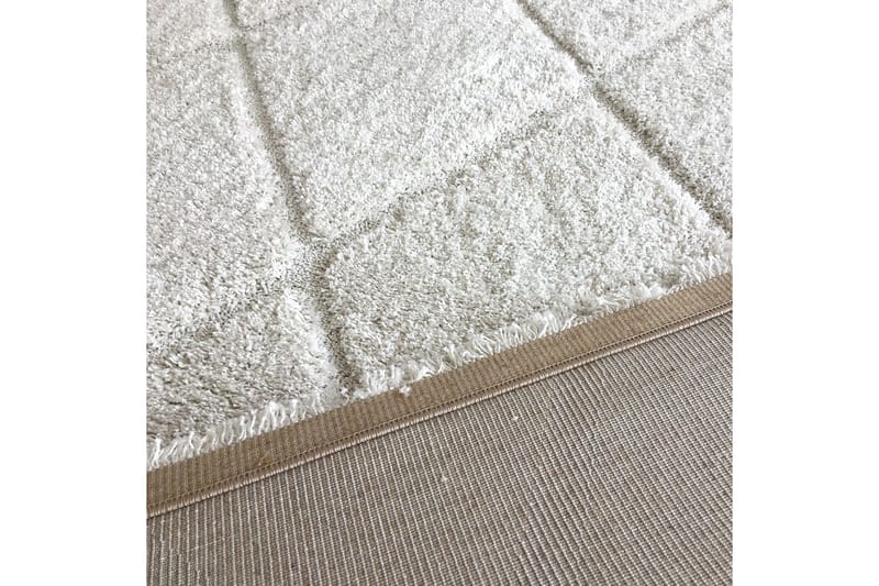 Matta Ruby 80x150 cm - Vit/Shagpile - Textil & mattor - Matta - Orientalisk matta - Persisk matta