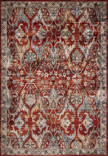 Matta Yelvi 160x230 cm - Röd/beige - Textil & mattor - Matta - Orientalisk matta - Persisk matta
