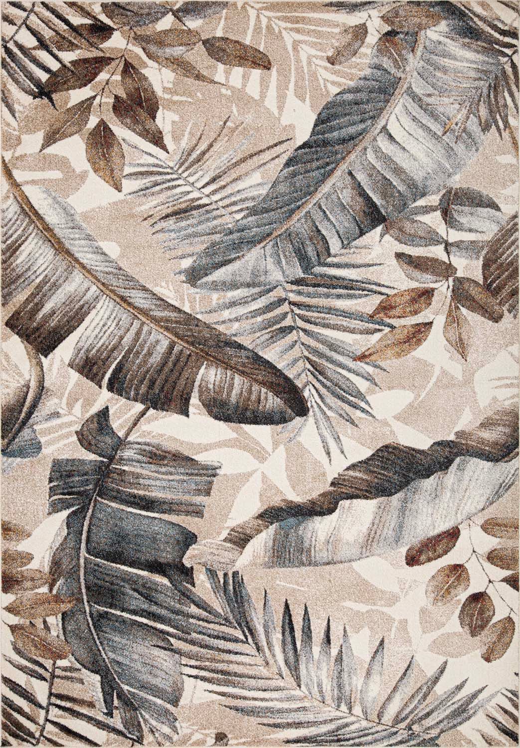 Matta Yelvi 200x200 cm - beige/brun
