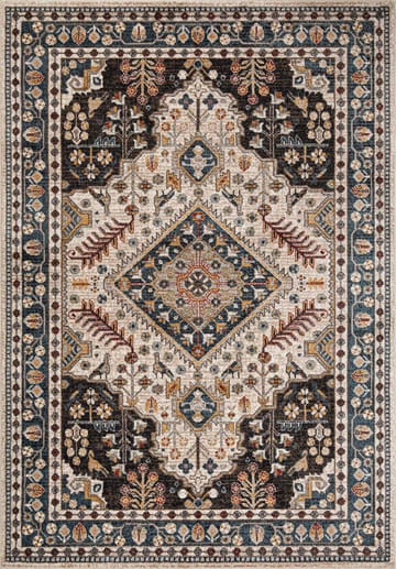 Matta Yelvi 200x285 cm - blå/beige - Textil & mattor - Matta - Orientalisk matta - Persisk matta