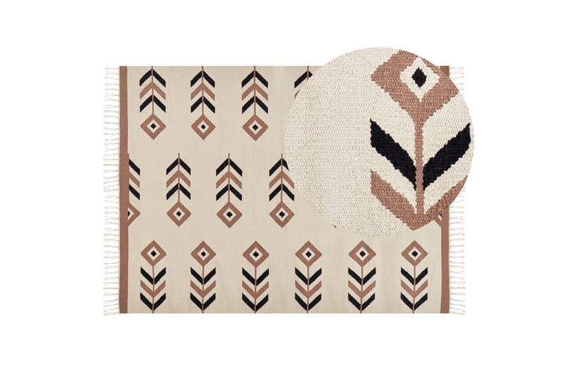 Niavan Kelimmatta 140x200 cm - Beige - Textil & mattor - Matta - Orientalisk matta - Kelimmatta