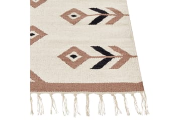 Niavan Kelimmatta 140x200 cm - Beige - Textil & mattor - Matta - Orientalisk matta - Kelimmatta