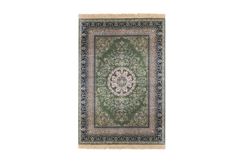Orientalisk Matta Casablanca 240x330 Viskos - Grön - Orientalisk matta - Persisk matta