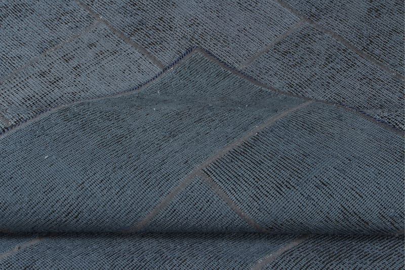 Handknuten Patchworkmatta Ull/Garn Flerfärgad 184x244cm - Flerfärgad - Patchwork matta
