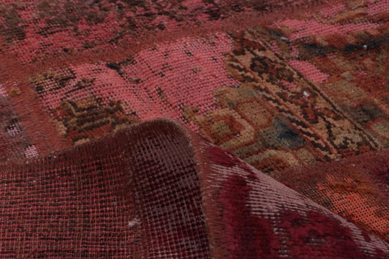Handknuten Persisk Patchworkmatta 175x235 cm - Flerfärgad - Patchwork matta