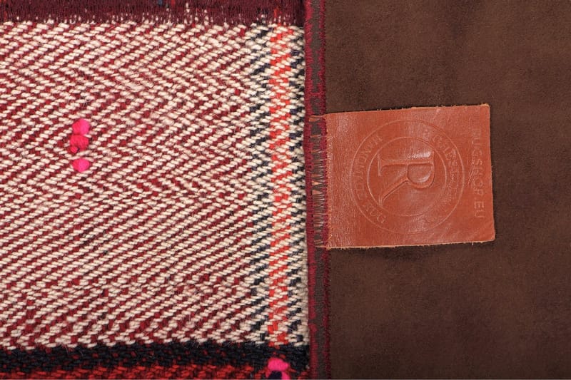 Handknuten Persisk Patchwork Ullmatta 160x231 cm Garn - Flerfärgad - Patchwork matta
