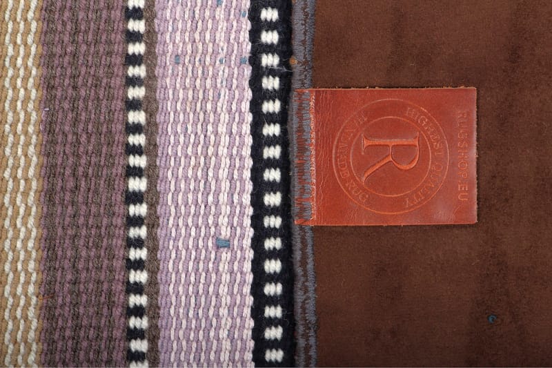 Handknuten Persisk Patchwork Ullmatta 162x230 cm Garn - Flerfärgad - Patchwork matta