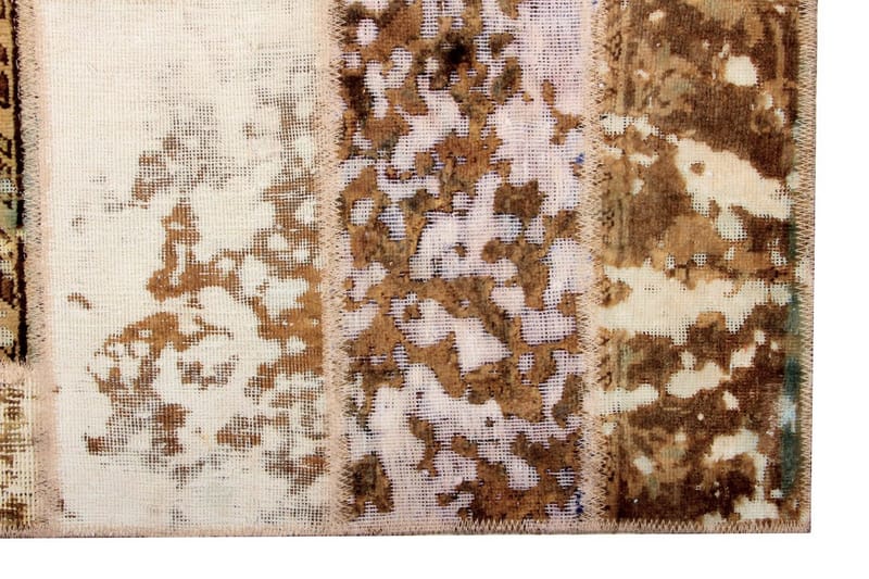 Handknuten Persisk Patchworkmatta 170x232 cm - Flerfärgad - Patchwork matta