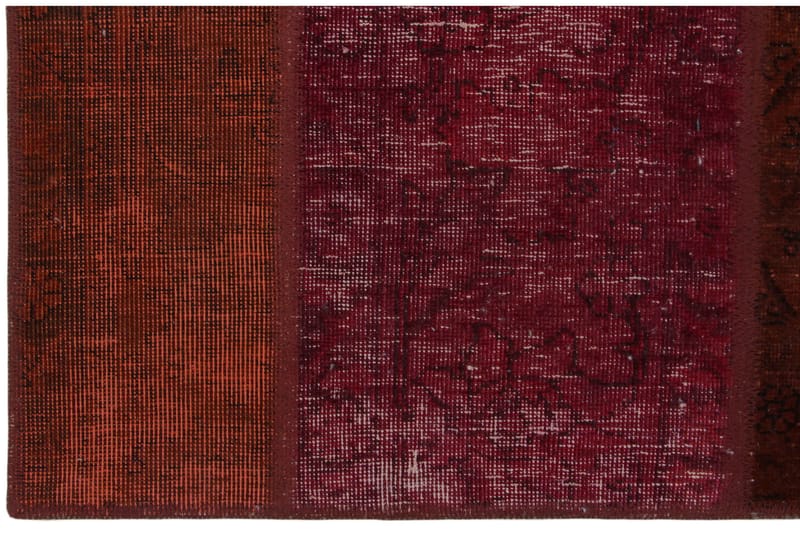Handknuten Persisk Patchworkmatta 168x237 cm - Flerfärgad - Patchwork matta
