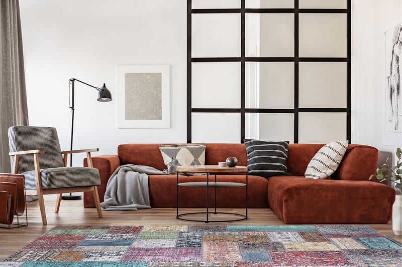 Patchham Patchworkmatta 160x230 cm - Flerfärgad - Textil & mattor - Matta - Orientalisk matta - Patchwork matta