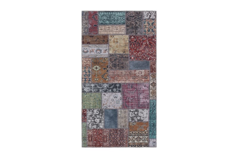 Patchham Patchworkmatta 80x150 cm - Flerfärgad - Textil & mattor - Matta - Orientalisk matta - Patchwork matta