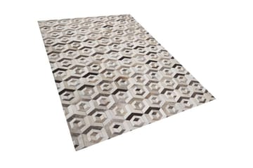 Tavak Matta 140x200 cm - Läder/Beige/Brun - Textil & mattor - Matta - Orientalisk matta - Patchwork matta