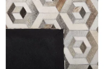 Tavak Matta 140x200 cm - Läder/Beige/Brun - Textil & mattor - Matta - Orientalisk matta - Patchwork matta