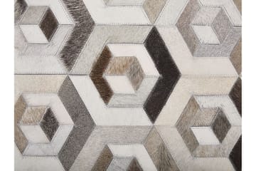 Tavak Matta 140x200 cm - Läder/Beige/Brun - Textil & mattor - Matta - Orientalisk matta - Patchwork matta