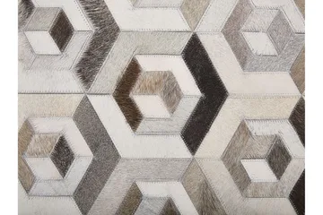 Tavak Matta 140x200 cm - Läder/Beige/Brun - Textil & mattor - Matta - Orientalisk matta - Patchwork matta