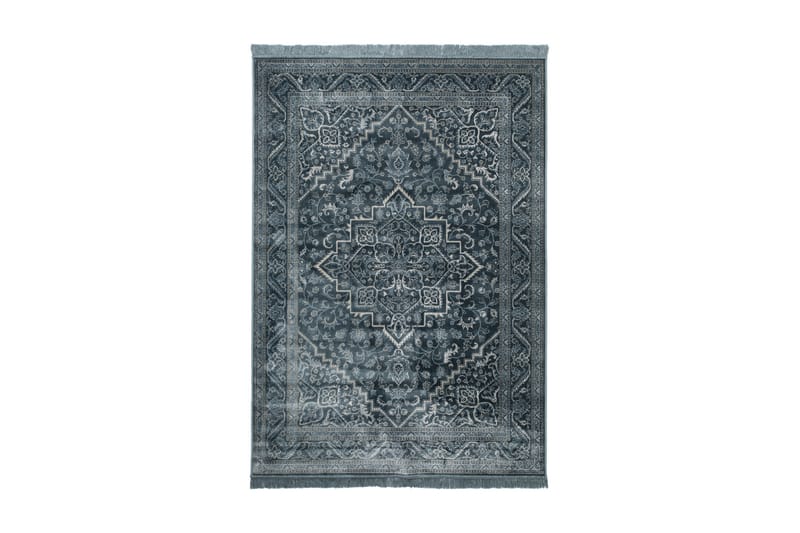 Matta Casablanca Kashan 200x300 - Blå - Persisk matta - Orientalisk matta