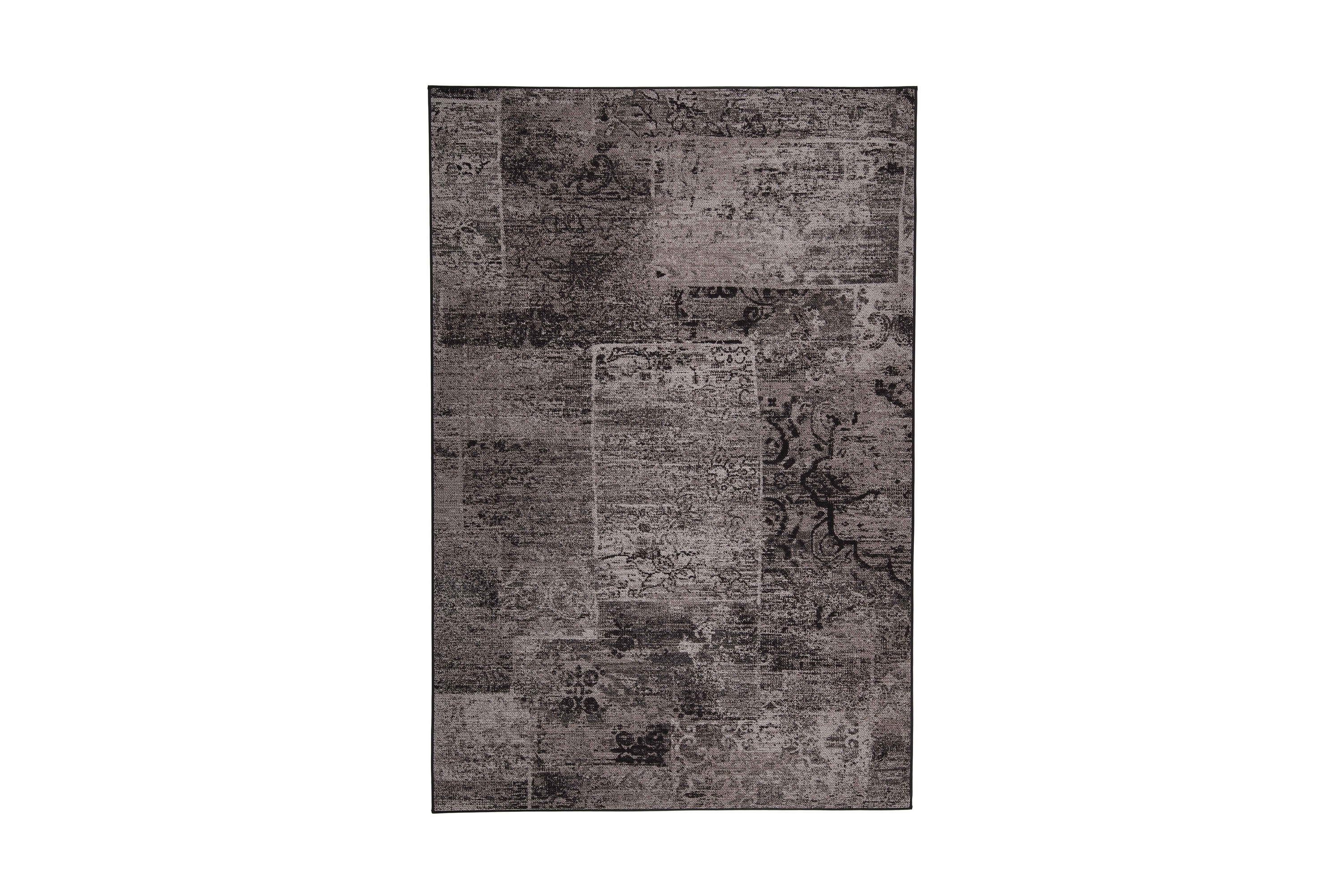 Matta Rustiikki 133x200 cm Svart Vm Carpet
