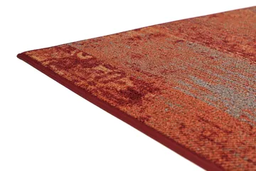Rustiikki Matta Rund 133 cm Röd-orange - Vm Carpet - Textil & mattor - Matta - Modern matta - Gångmatta