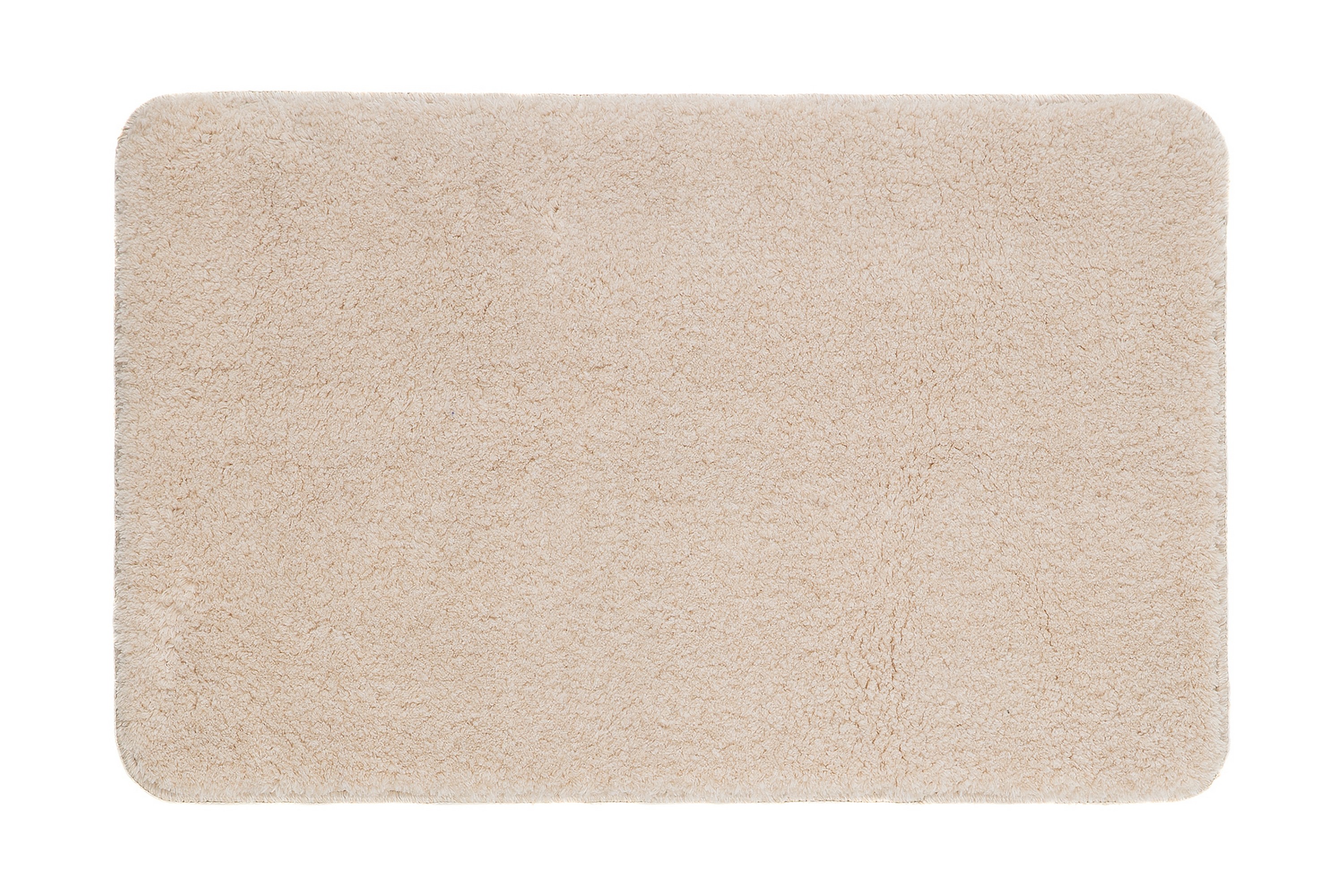 Plain Badrumsmatta 50x80 cm Rektangulär Creme