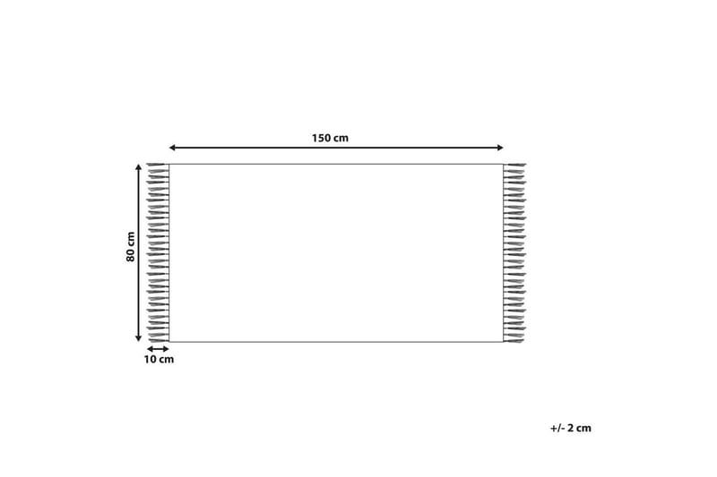 Plattvävd Malhia - Blå, 80x150 cm - Textil & mattor - Matta - Flatvävd matta