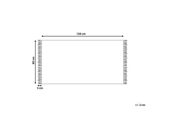 Plattvävd Mirza - Beige, Natur, Grå, Vit - Textil & mattor - Matta - Flatvävd matta
