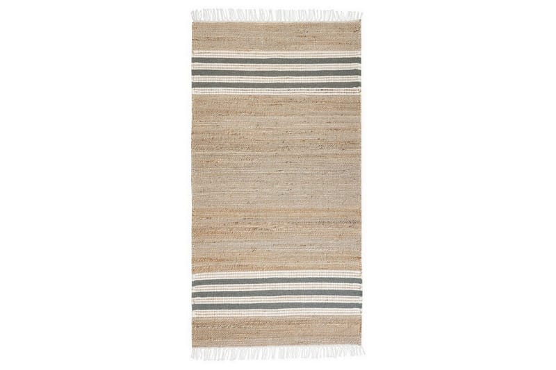 Plattvävd Mirza, Beige, Natur, Grå, Vit