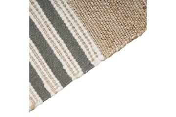 Plattvävd Mirza - Beige, Natur, Grå, Vit - Textil & mattor - Matta - Flatvävd matta