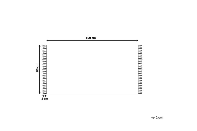 Plattvävd Mirza - Beige, Natur, Vit, Blå - Textil & mattor - Matta - Flatvävd matta