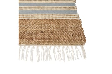 Plattvävd Mirza - Beige, Natur, Vit, Blå - Textil & mattor - Matta - Flatvävd matta