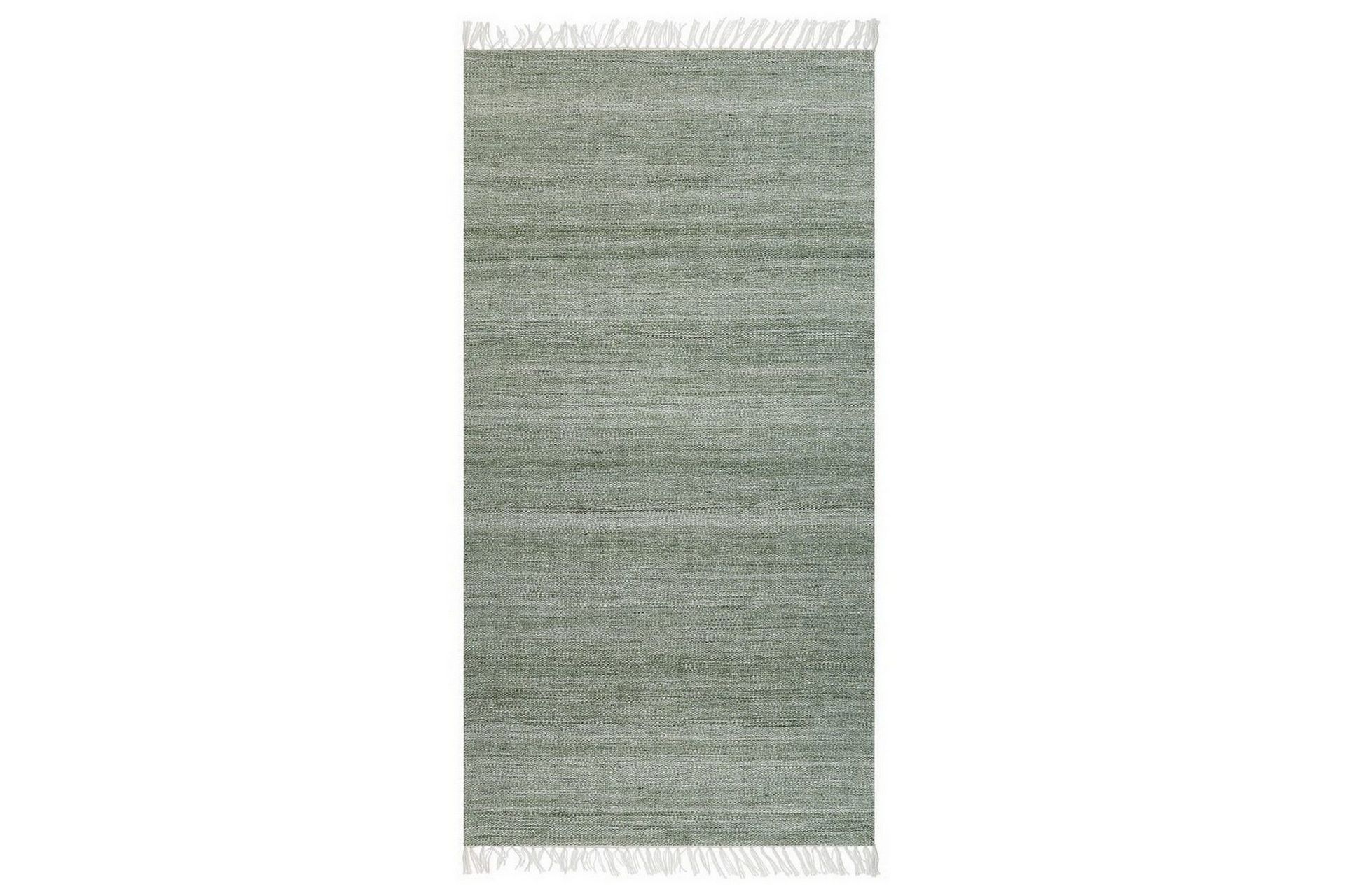 plattvävd malhia - grön, 80x150 cm