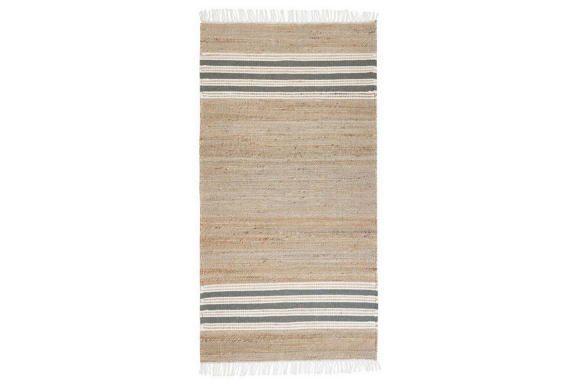 Plattv&auml;vd Mirza - Beige, Natur, Gr&aring;, Vit