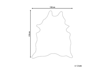 Skinnmatta Bogong 130x170 cm - Svart/Vit - Textil & mattor - Matta - Fäll & skinnmatta