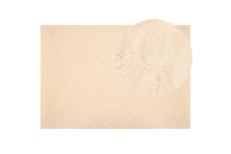 Skinnmatta Gharo 160x230 cm - Beige - Textil & mattor - Matta - Fäll & skinnmatta