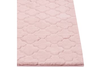 Skinnmatta Gharo 80x150 cm - Rosa - Textil & mattor - Matta - Fäll & skinnmatta