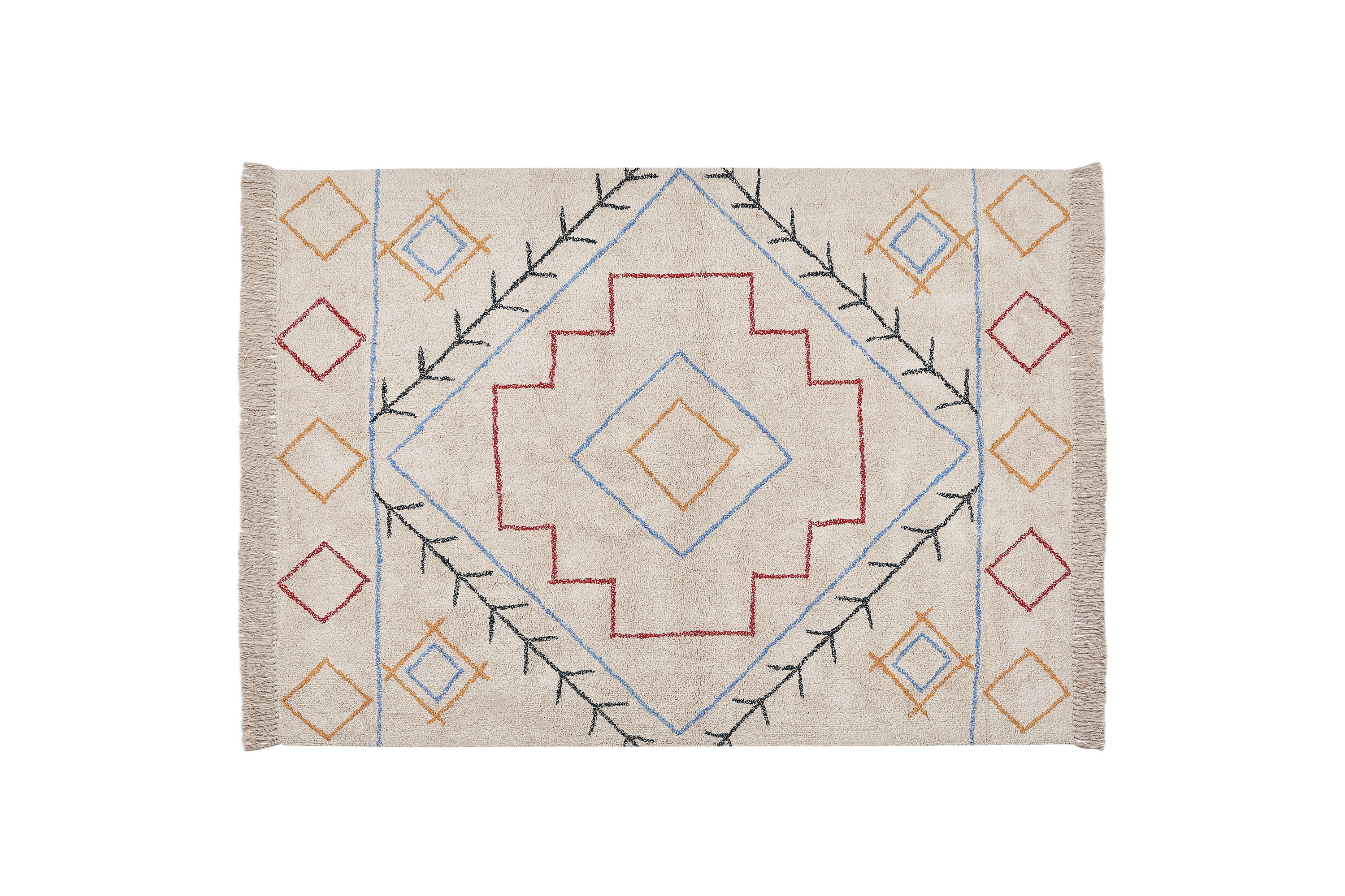 Skinnmatta Kuskan 160x230 cm Beige