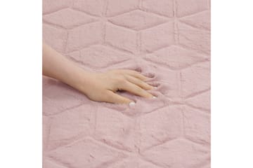 Skinnmatta Thatta 80x150 cm - Rosa - Textil & mattor - Matta - Modern matta - Ryamatta