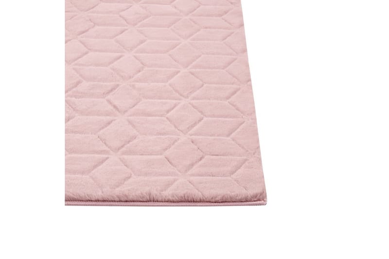 Skinnmatta Thatta 80x150 cm - Rosa - Textil & mattor - Matta - Modern matta - Ryamatta
