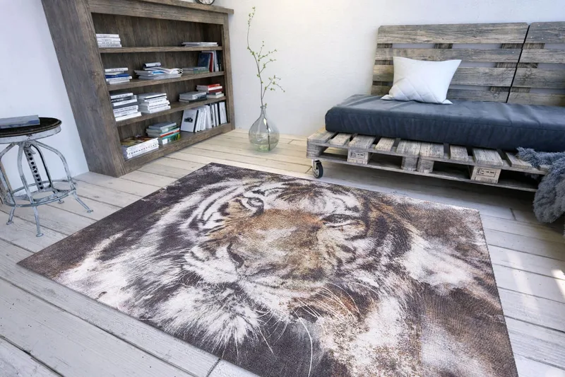 Artloop Matta 75x230 cm - Multifärgad - Textil & mattor - Matta - Modern matta - Wiltonmatta