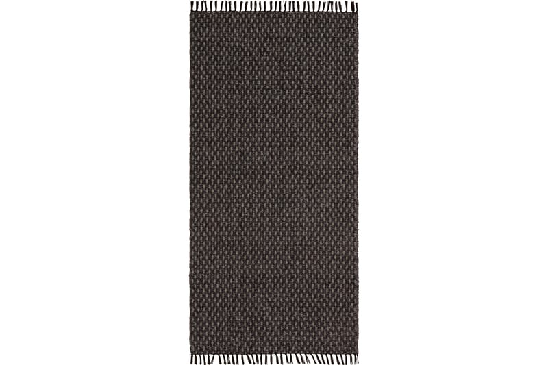 Bomullsmatta Julie 70x400 cm Svart - Horredsmattan - Textil & mattor - Matta - Små mattor